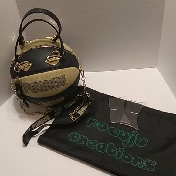 LIMITED EDITION "PURDUE" Basketball Purse - Picture 9 of 16